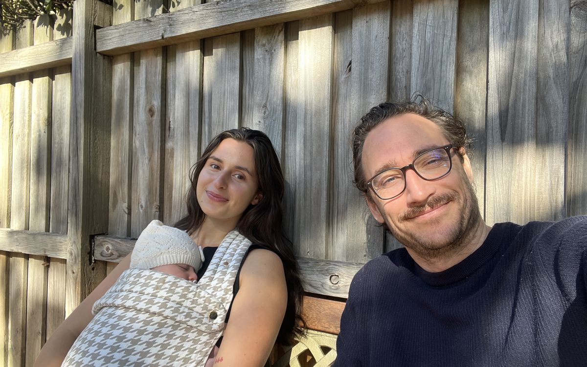 Jan-Willem, his wife, and their daughter Elisa
